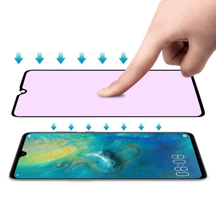 Ultra Thin 9H 3D Anti Blue-ray Full Screen Carbon Fiber Tempered Glass Film for Huawei Mate 20