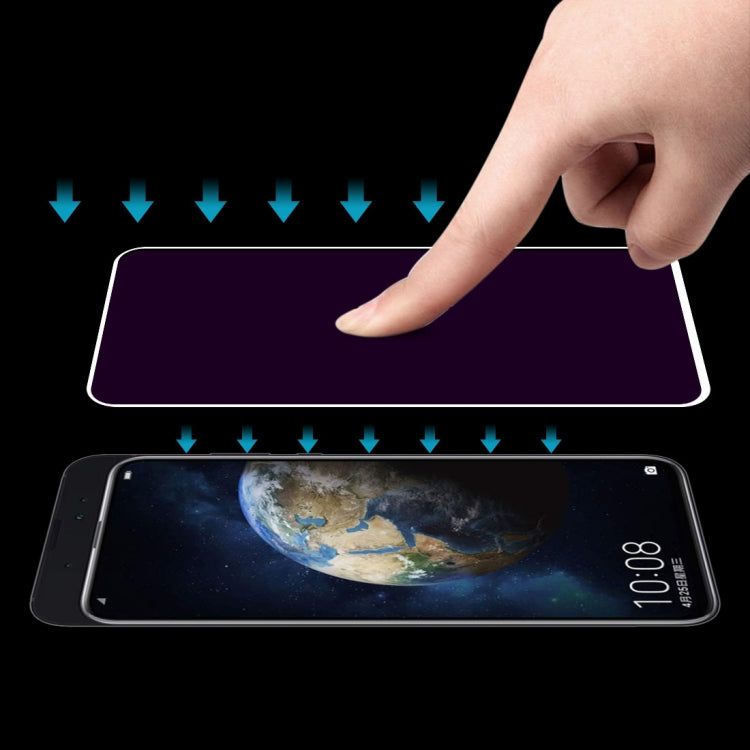 Ultra Thin 9H 3D Anti Blue-ray Full Screen Carbon Fiber Tempered Glass Film for Huawei Honor Magic 2