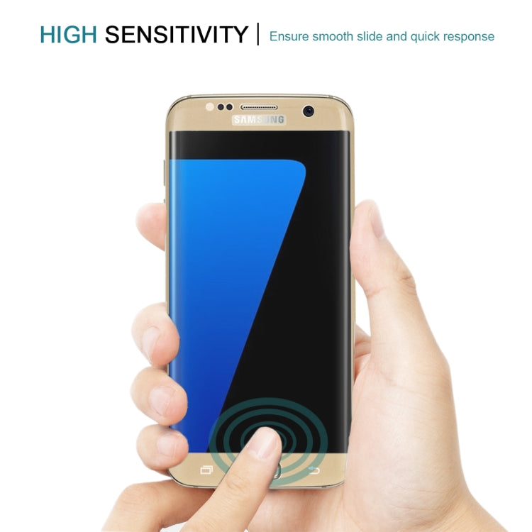 25 PCS For Galaxy S7 Edge / G935 0.26mm 9H Surface Hardness 3D Explosion-proof Colorized Silk-screen Tempered Glass Full Screen Film
