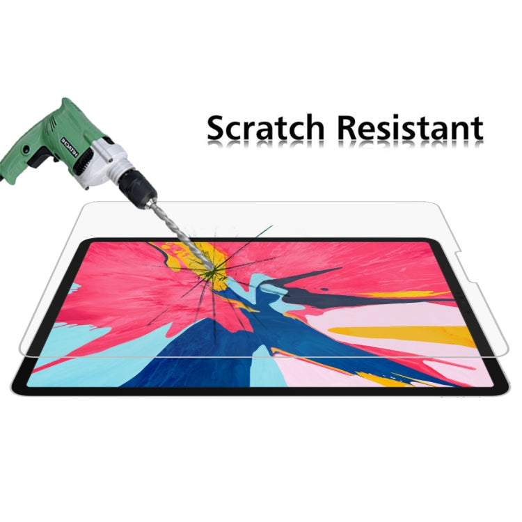2 PCS 0.26mm 9H Surface Hardness Straight Edge Explosion-proof Tempered Glass Film for iPad Pro 11 2018/2020/2021/2022 / iPad Air 4&5 10.9