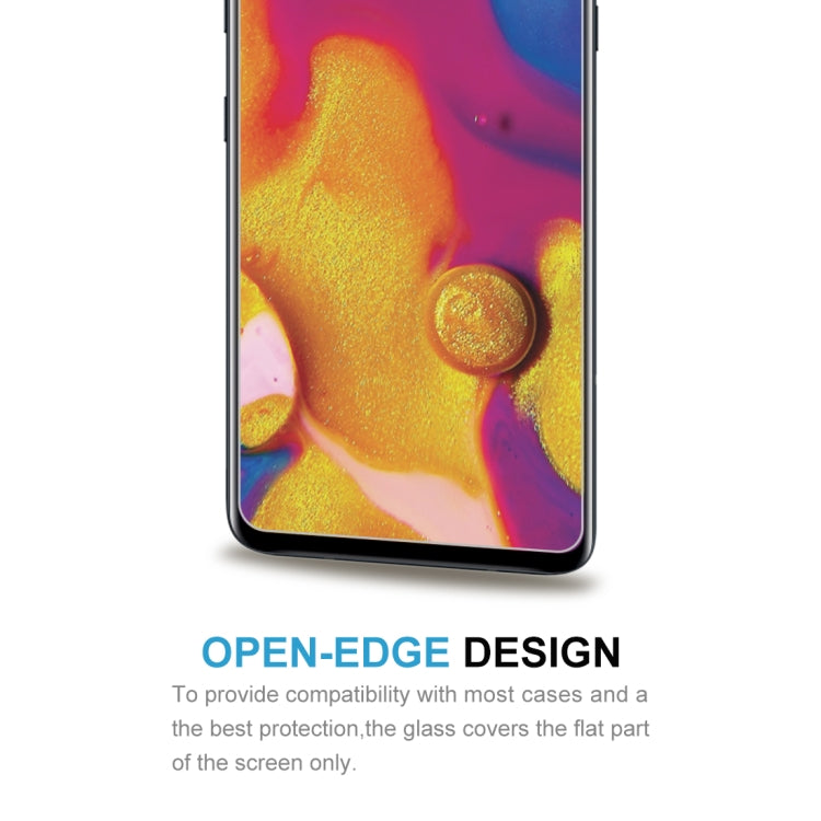 10 PCS 0.26mm 9H 2.5D Explosion-proof Tempered Glass Film for LG V40