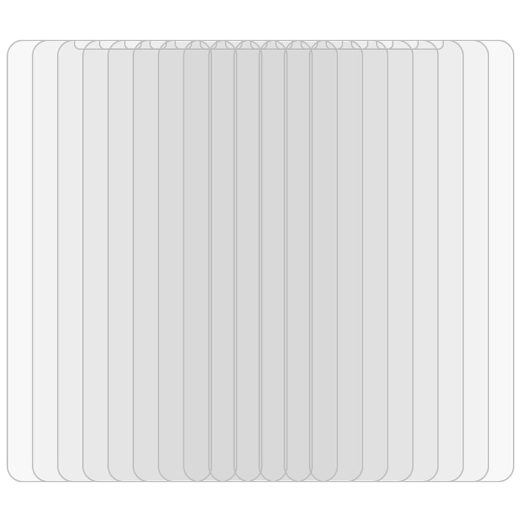 100 PCS 0.26mm 9H 2.5D Explosion-proof Tempered Glass Film for LG V40