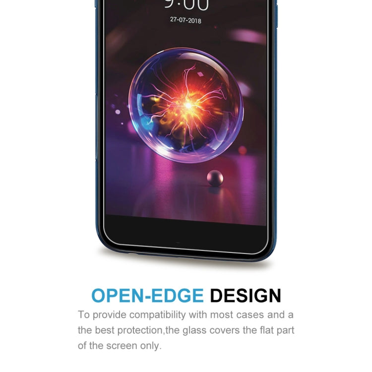 10 PCS 0.26mm 9H 2.5D Explosion-proof Tempered Glass Film for LG X power3