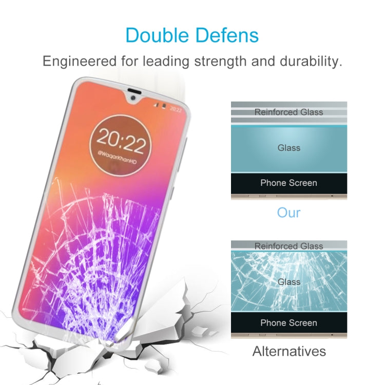 0.26mm 9H 2.5D Explosion-proof Tempered Glass Film for Motorola Moto G7+