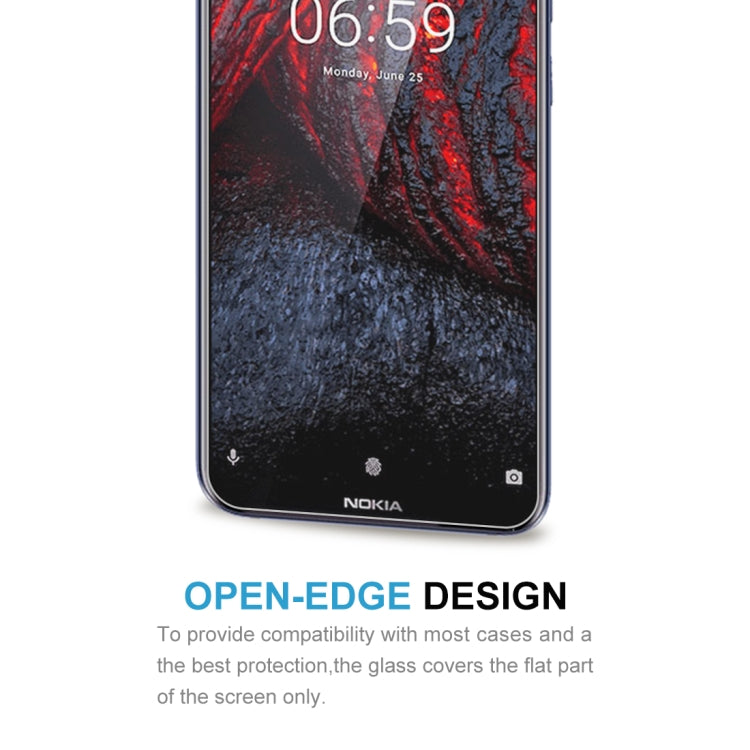 0.26mm 9H 2.5D Explosion-proof Tempered Glass Film for Nokia 6.1 Plus