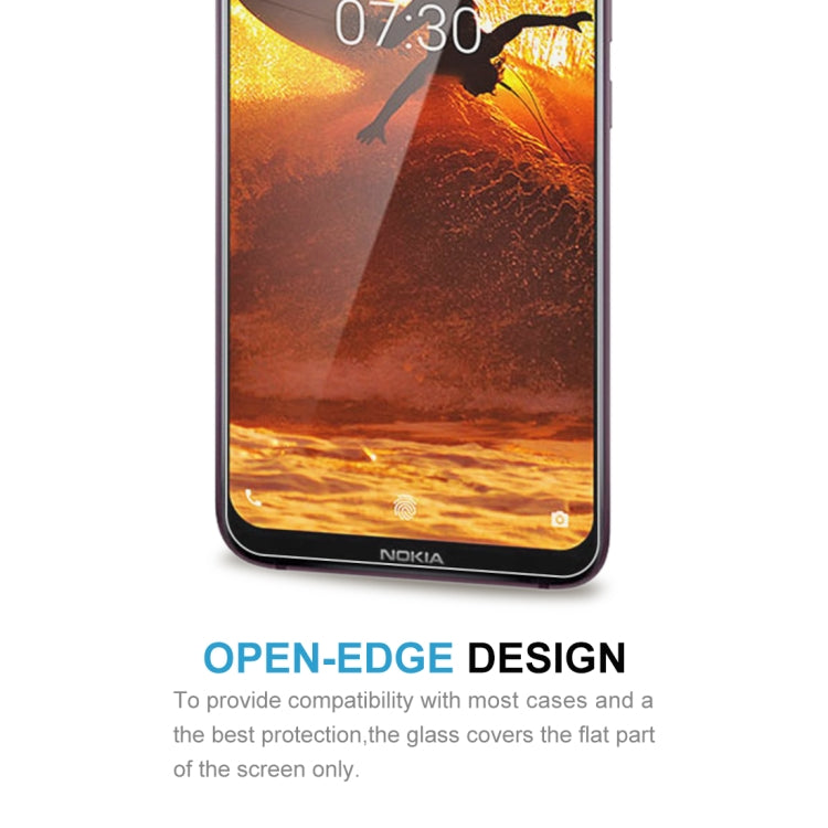 0.26mm 9H 2.5D Explosion-proof Tempered Glass Film for Nokia 8.1