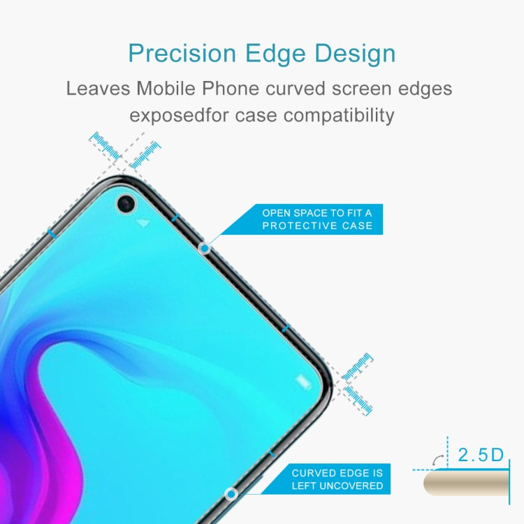 100 PCS 0.26mm 9H 2.5D Explosion-proof Tempered Glass Film for Huawei Nova 4