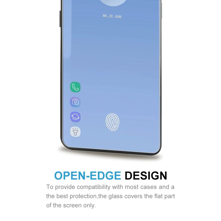 100 PCS 0.26mm 9H 2.5D Explosion-proof Tempered Glass Film for Galaxy S10+,Screen Fingerprint Unlocking is Not Supported