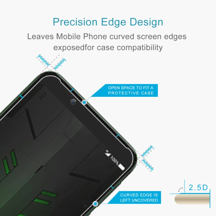 0.26mm 9H 2.5D Explosion-proof Tempered Glass Film for Xiaomi Black Shark Helo