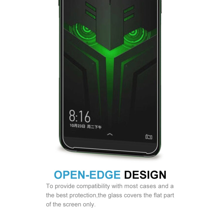 10 PCS 0.26mm 9H 2.5D Explosion-proof Tempered Glass Film for Xiaomi Black Shark Helo