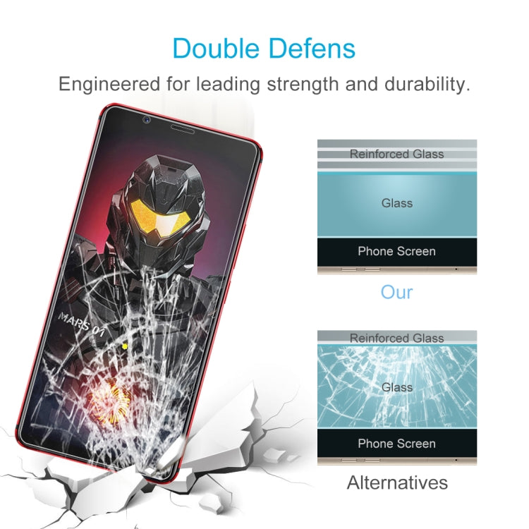 100 PCS 0.26mm 9H 2.5D Explosion-proof Tempered Glass Film for ZTE Nubia Red Magic MARS