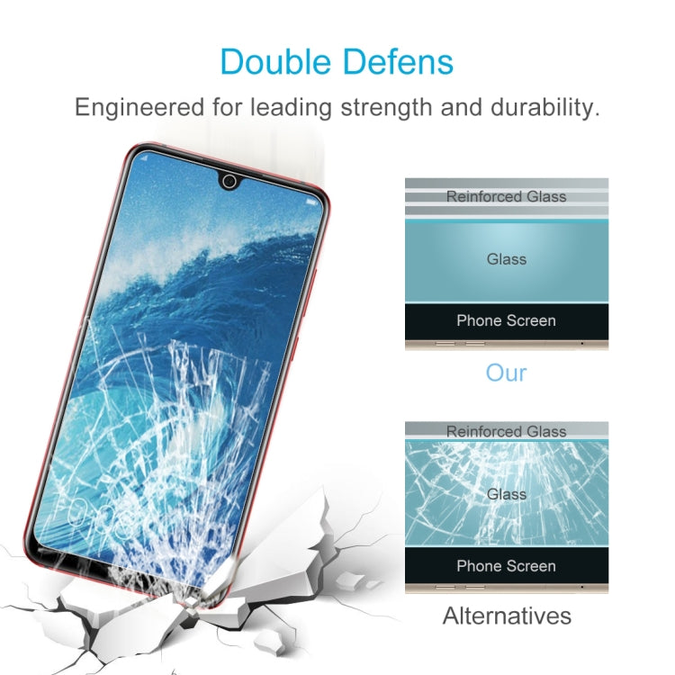 100 PCS 0.26mm 9H 2.5D Explosion-proof Tempered Glass Film for Huawei Honor 8X Max