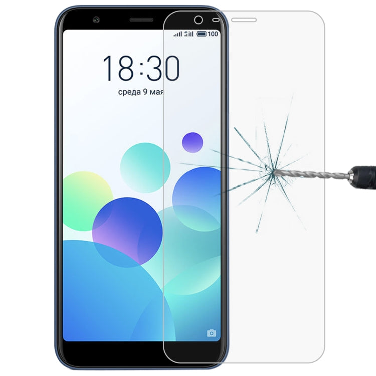 0.26mm 9H 2.5D Explosion-proof Tempered Glass Film for Meizu M8c