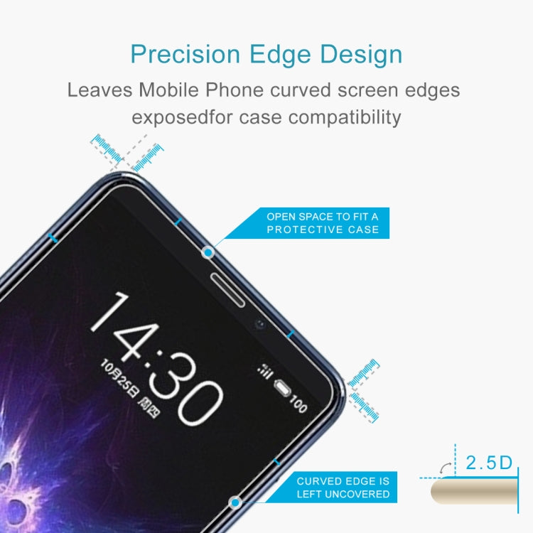 0.26mm 9H 2.5D Explosion-proof Tempered Glass Film for Meizu Note 8