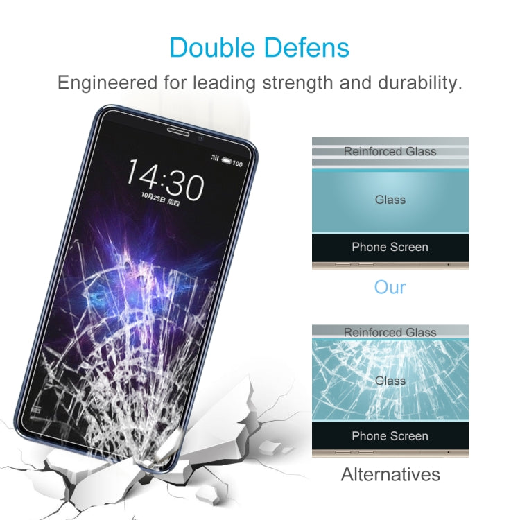 0.26mm 9H 2.5D Explosion-proof Tempered Glass Film for Meizu Note 8