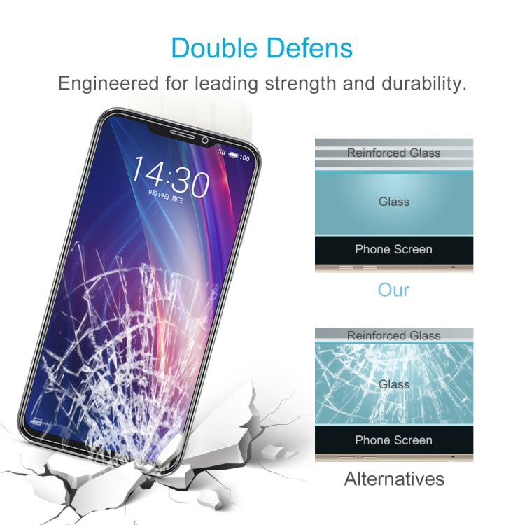 0.26mm 9H 2.5D Explosion-proof Tempered Glass Film for Meizu X8