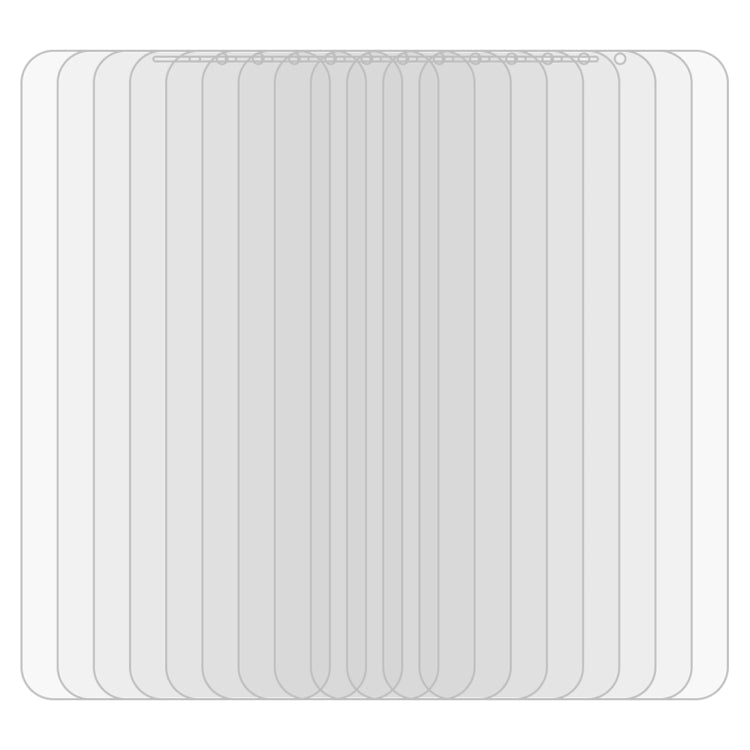 100 PCS 0.26mm 9H 2.5D Explosion-proof Tempered Glass Film for Meizu X8