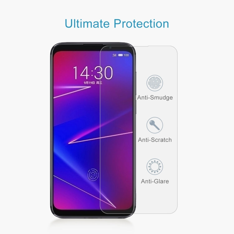 0.26mm 9H 2.5D Explosion-proof Tempered Glass Film for Meizu 16X