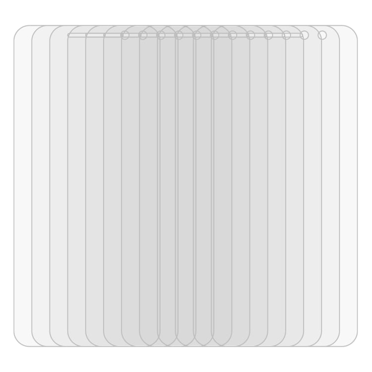 10 PCS 0.26mm 9H 2.5D Explosion-proof Tempered Glass Film for Vodafone Smart E9