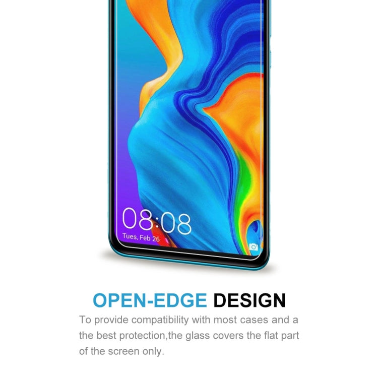 100 PCS 0.26mm 9H 2.5D Tempered Glass Film for Huawei P30 Lite