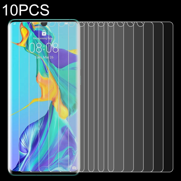 10 PCS 0.26mm 9H 2.5D Tempered Glass Film for Huawei P30 Pro