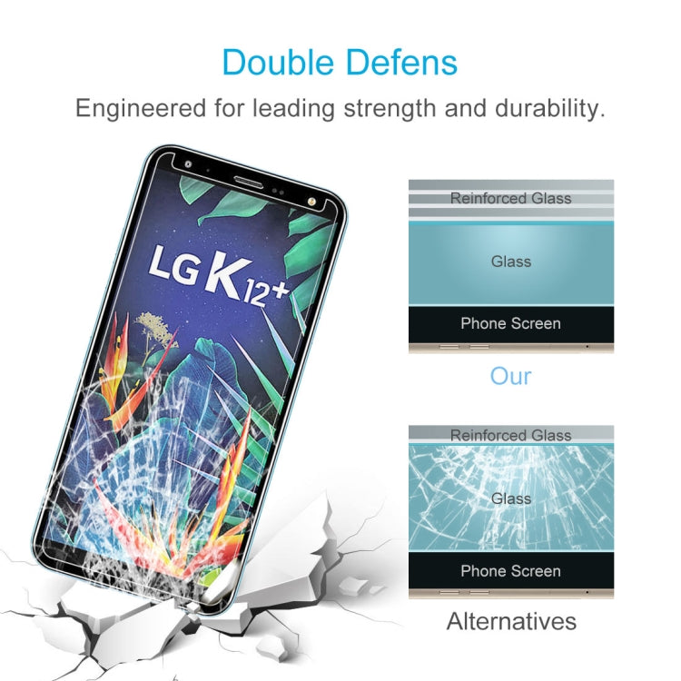 0.26mm 9H 2.5D Tempered Glass Film for LG K40