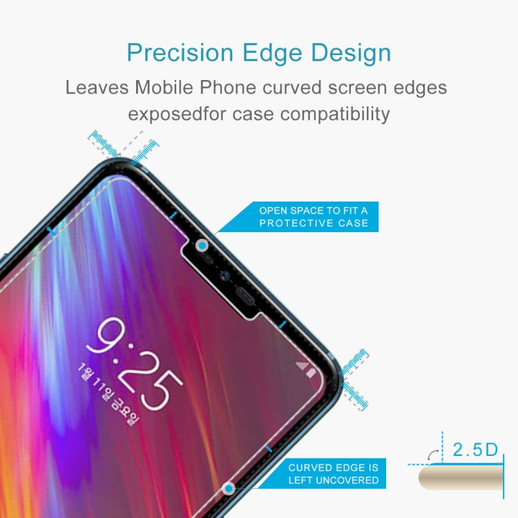 0.26mm 9H 2.5D Tempered Glass Film for LG Q9