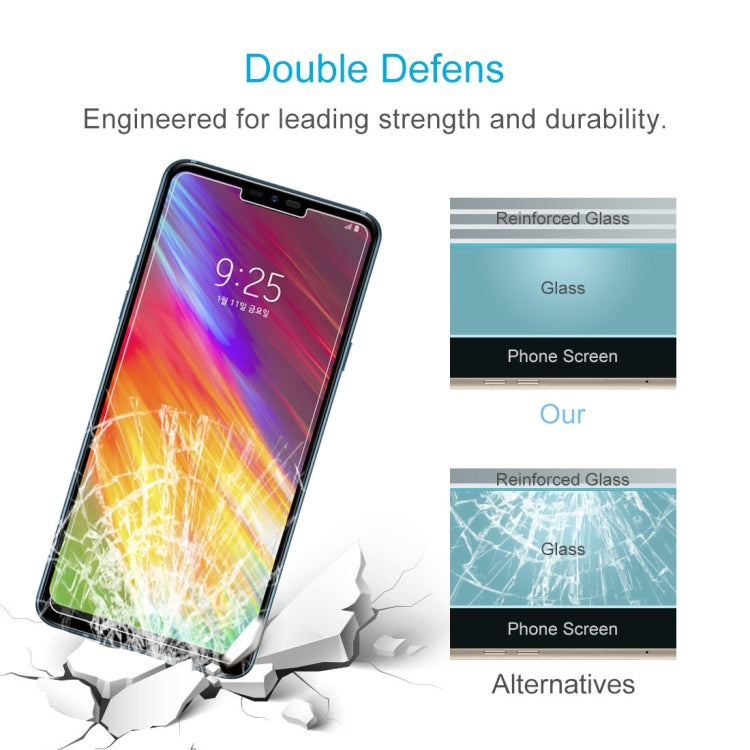 0.26mm 9H 2.5D Tempered Glass Film for LG Q9