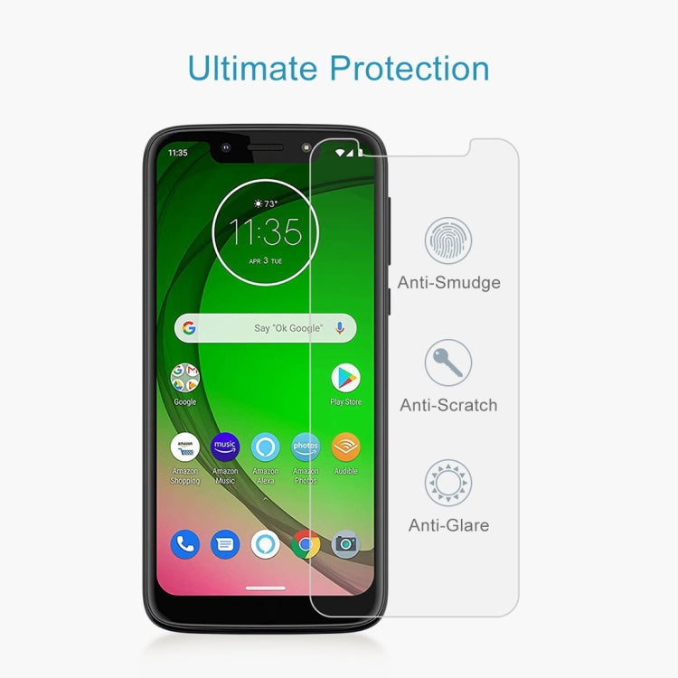 100 PCS 0.26mm 9H 2.5D Tempered Glass Film for Motorola Moto G7 Play