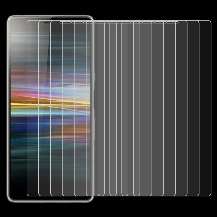 10 PCS 0.26mm 9H 2.5D Tempered Glass Film for Sony Xperia L3