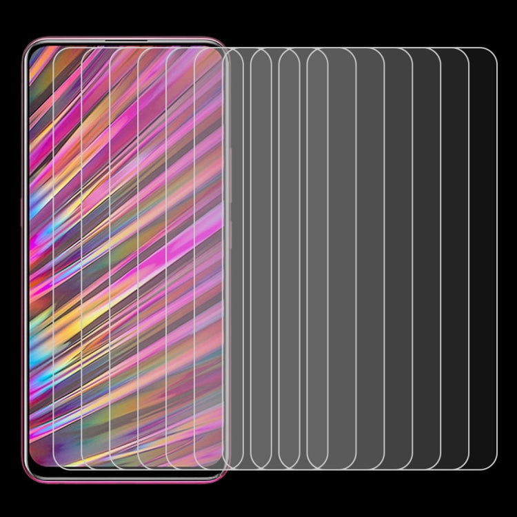 10 PCS 0.26mm 9H 2.5D Tempered Glass Film for Vivo V15