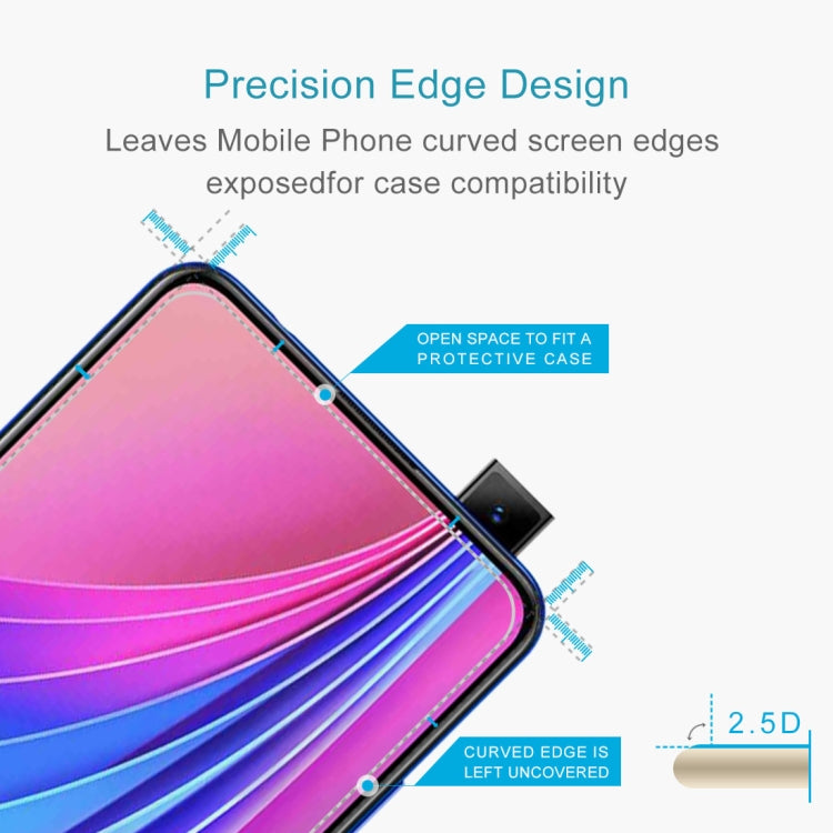 100 PCS 0.26mm 9H 2.5D Tempered Glass Film for Vivo V15 Pro