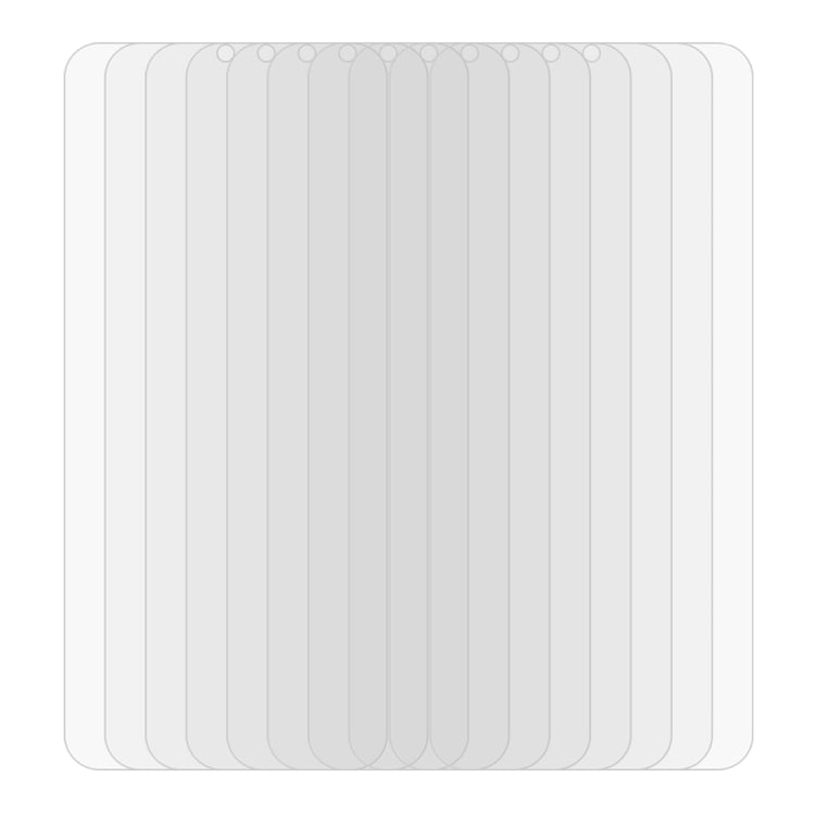 100 PCS 0.26mm 9H 2.5D Tempered Glass Film for Xiaomi Mi Play