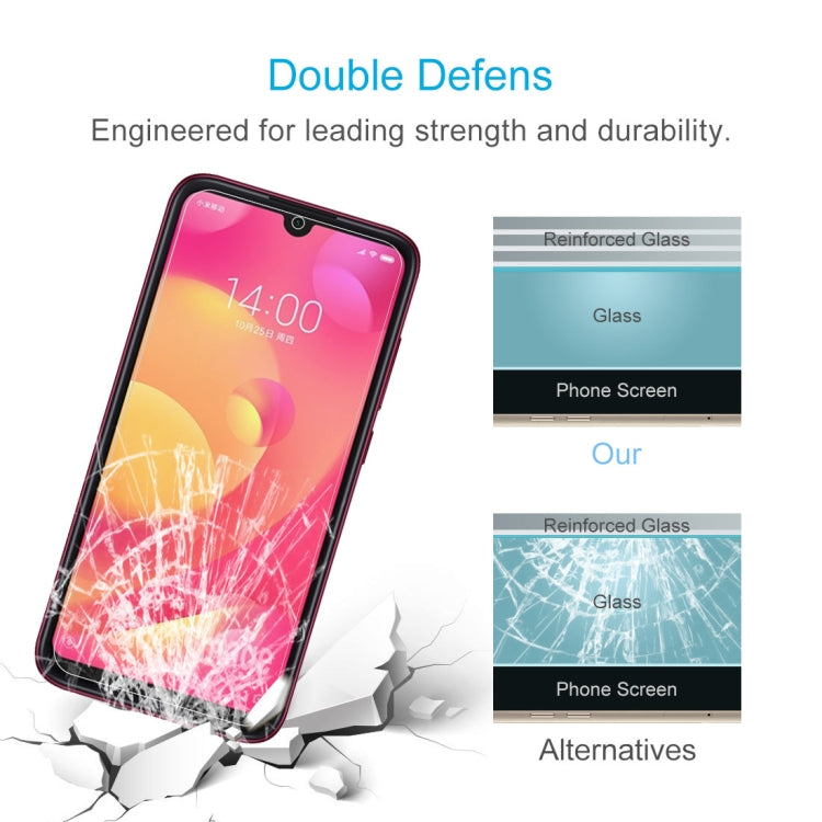 10 PCS 0.26mm 9H 2.5D Tempered Glass Film for Xiaomi Mi Play