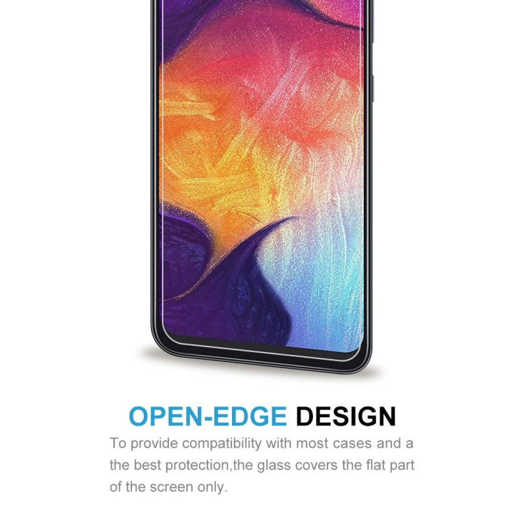100 PCS 0.26mm 9H 2.5D Tempered Glass Film for Galaxy A50