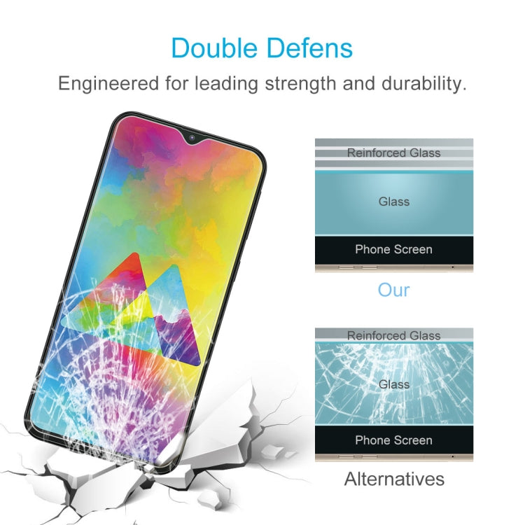 10 PCS 0.26mm 9H 2.5D Tempered Glass Film for Galaxy M20