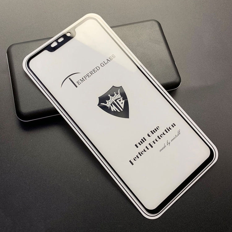 Full Screen Full Glue Anti-fingerprint Tempered Glass Film for Asus  Zenfone Max (M2) ZB633KL (Black)