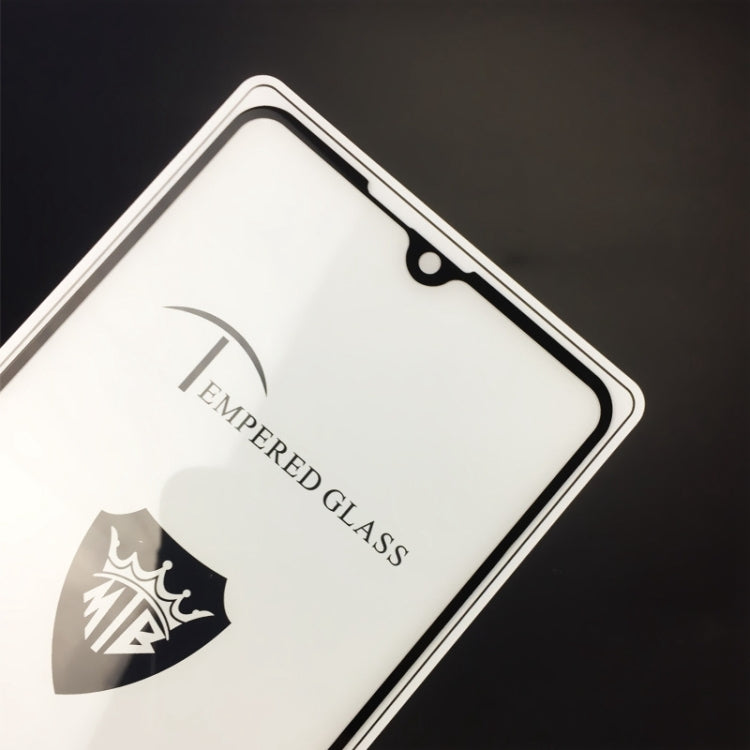 MIETUBL Full Screen Full Glue Anti-fingerprint Tempered Glass Film for Huawei Mate 20 X (Black)