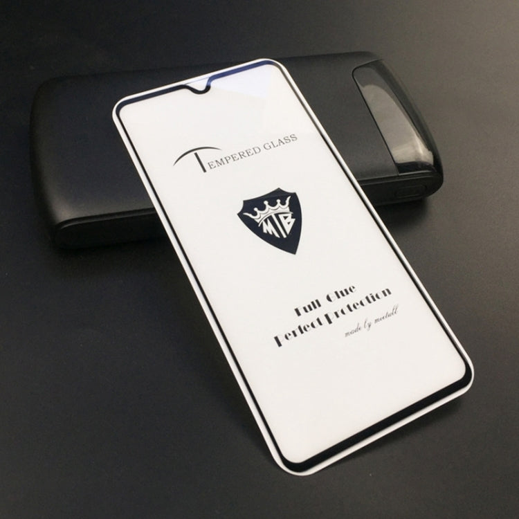 MIETUBL Full Screen Full Glue Anti-fingerprint Tempered Glass Film for Huawei Mate 20 (Black)