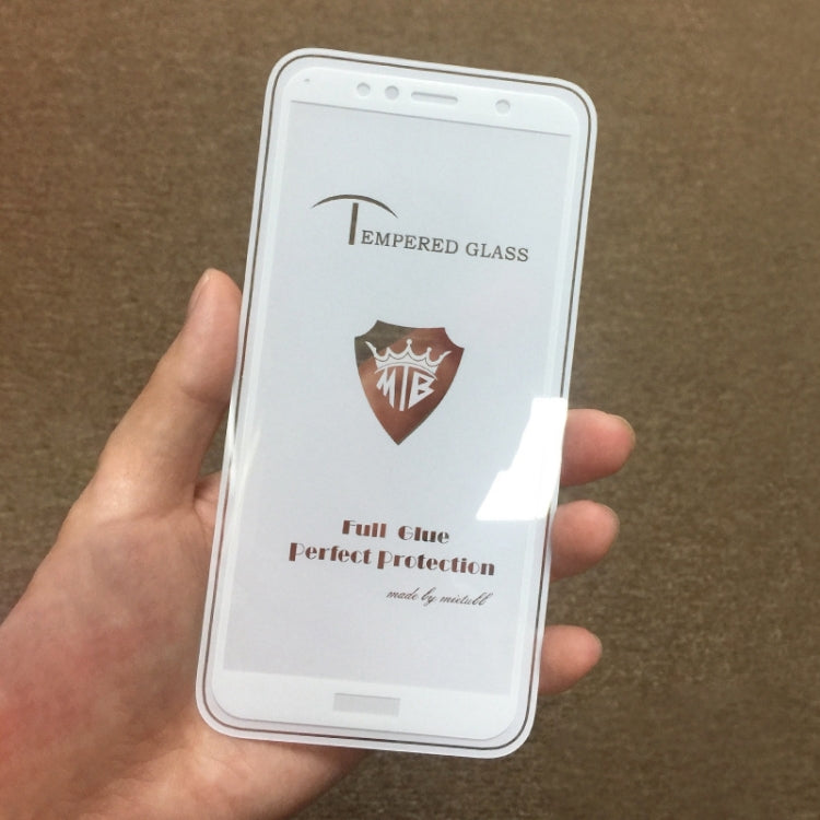 MIETUBL Full Screen Full Glue Anti-fingerprint Tempered Glass Film for Huawei Honor 7A
