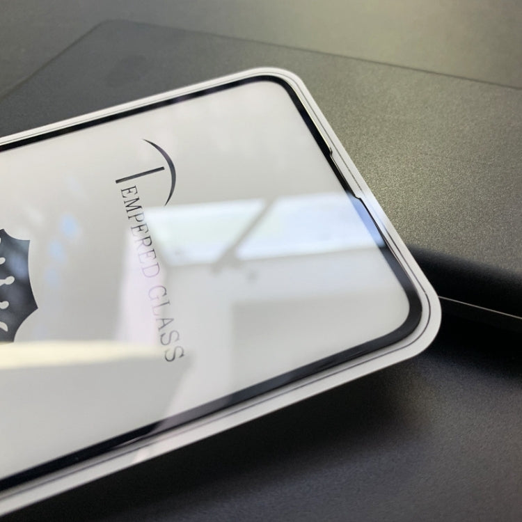 25 PCS MIETUBL Full Screen Full Glue Anti-fingerprint Tempered Glass Film for Huawei Nova 4 (Black)