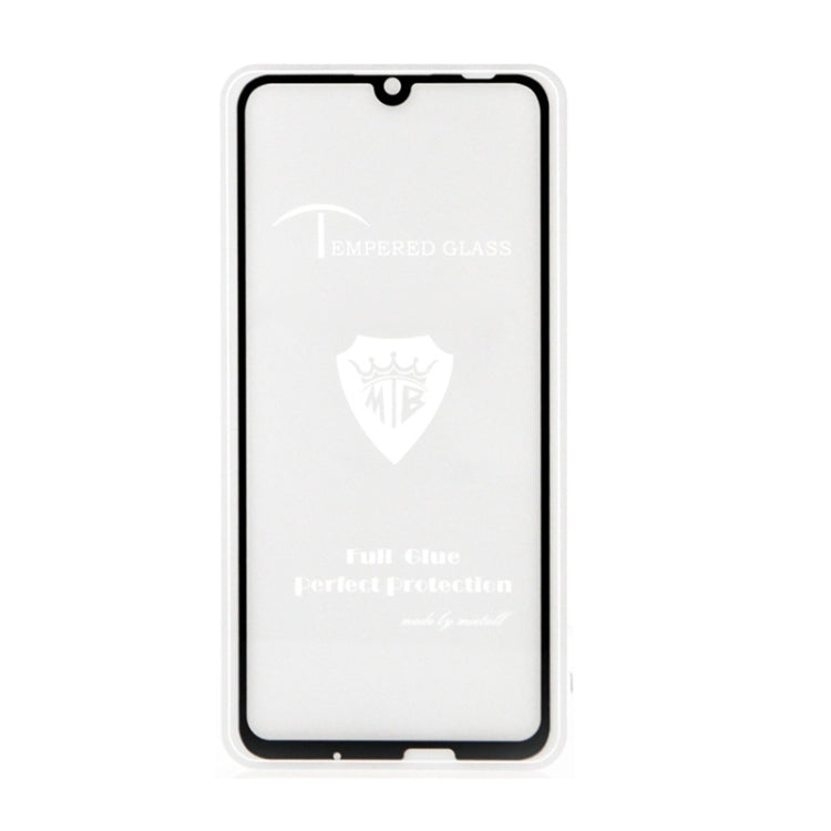 MIETUBL Full Screen Full Glue Anti-fingerprint Tempered Glass Film for Huawei Enjoy 9s (Black)