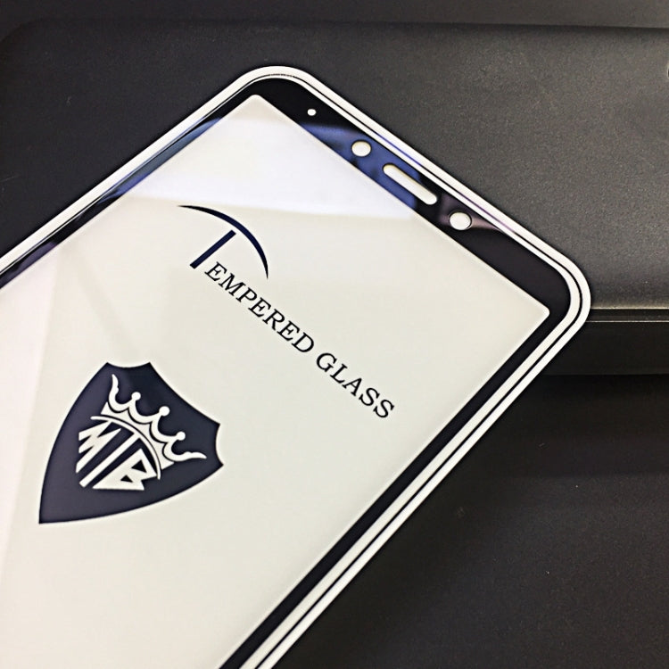 25 PCS MIETUBL Full Screen Full Glue Anti-fingerprint Tempered Glass Film for Galaxy A6s (Black)