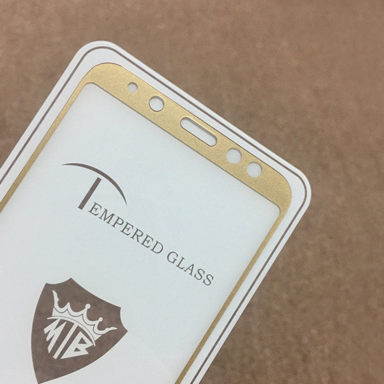 MIETUBL Full Screen Full Glue Anti-fingerprint Tempered Glass Film for Galaxy A6 (2018)