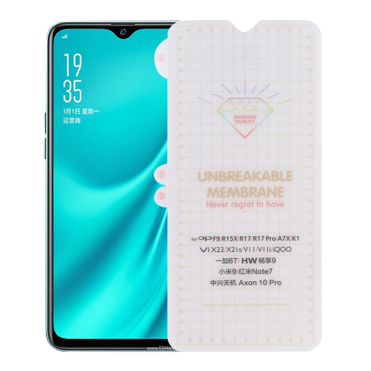 Full Screen Soft TPU Protector for OPPO F9