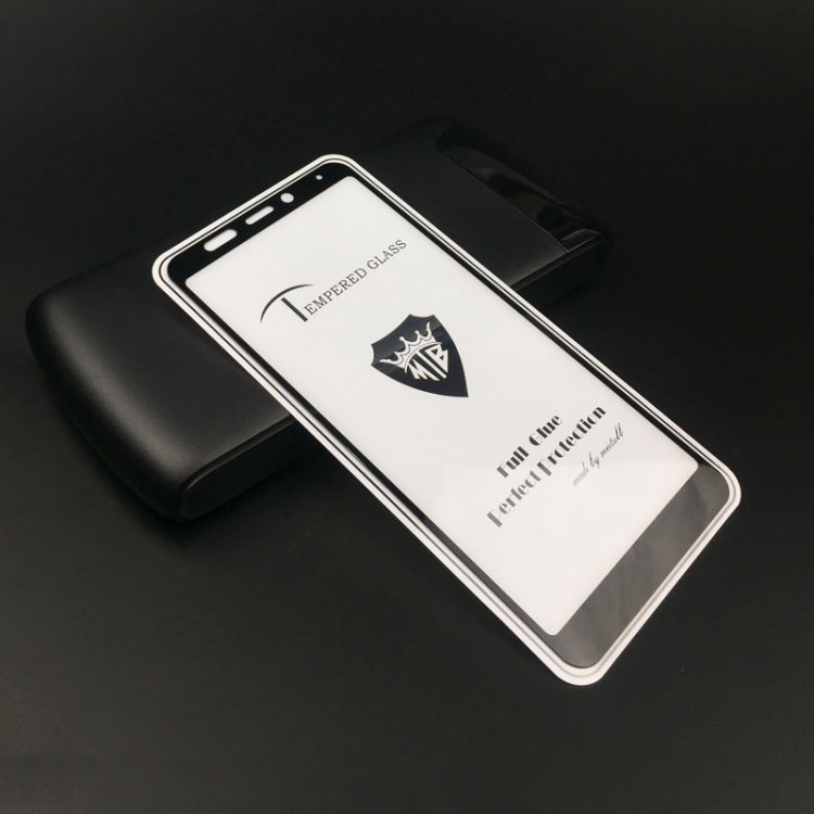 25 PCS MIETUBL Full Screen Full Glue Anti-fingerprint Tempered Glass Film for Xiaomi Redmi Note 5