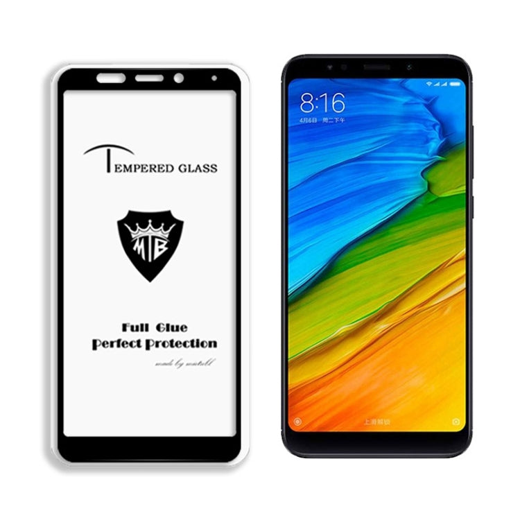 MIETUBL Full Screen Full Glue Anti-fingerprint Tempered Glass Film for Xiaomi Redmi 5 Plus