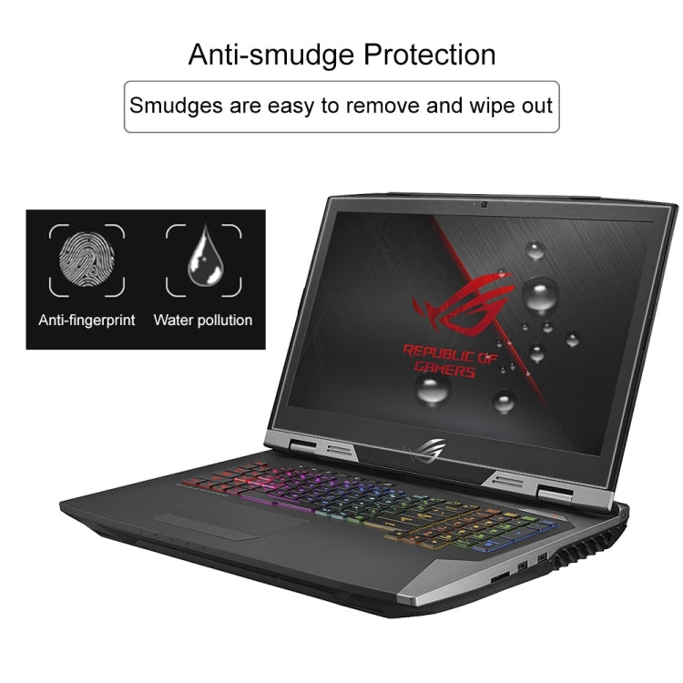 Laptop Screen HD Tempered Glass Protective Film for ASUS ROG G703 17.3 inch