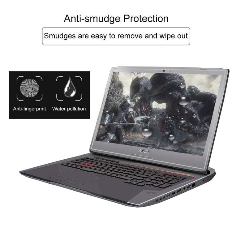 Laptop Screen HD Tempered Glass Protective Film for ASUS ROG G752VS 17.3 inch