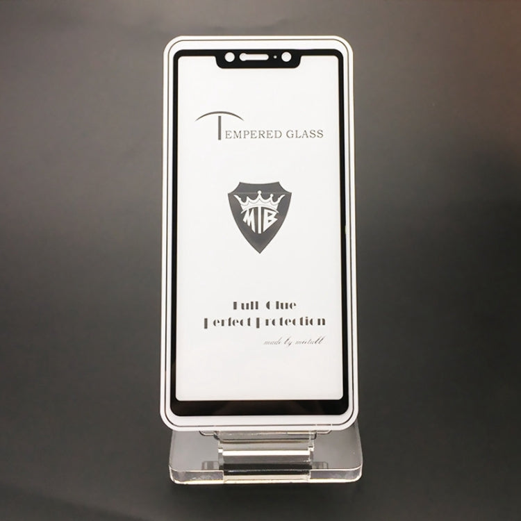 MIETUBL Full Screen Full Glue Anti-fingerprint Tempered Glass Film for Xiaomi Mi 8 SE (Black)